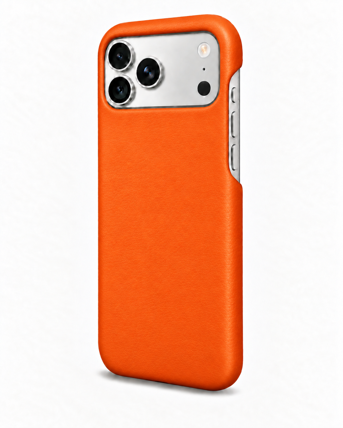 iPhone 18 Pro Max — Veau lisse — Orange — Voir l’image 2