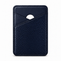 Tarjeteros MagSafe — Cross Pocket — Lagarto — Azul