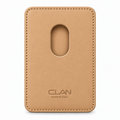 Porte-cartes MagSafe — Poche simple — Lézard — Beige
