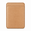 Porte-cartes MagSafe — Poche simple — Lézard — Beige