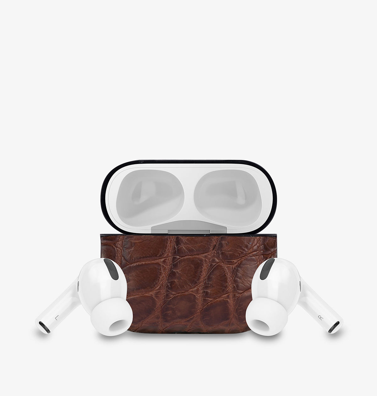 AirPods Pro — Crocodile — Marron — Voir l’image 2