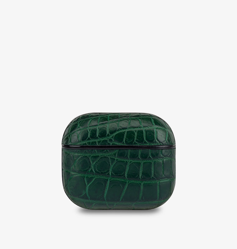 AirPods Pro 2 — Crocodile — Dark Green