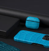 AirPods Pro 2 — Crocodile — Aqua Blue — View image 5