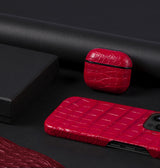 AirPods Pro 2 — Crocodile — Rouge — Voir l’image 5
