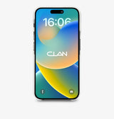 iPhone 14 Pro Max — Vitello stampato coccodrillo — Bianco lucido — Visualizza immagine 4