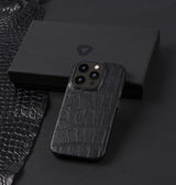 iPhone 14 Pro — Crocodile — Noir — Voir l’image 5