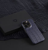 iPhone 14 Pro — Crocodile — Bleu — Voir l’image 5