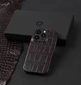 iPhone 13 Pro Max — Crocodile — Marron foncé — Voir l’image 5