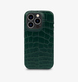 iPhone 14 — Crocodile — Dark Green — View image 1
