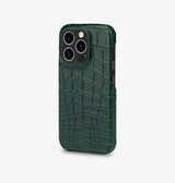 iPhone 14 Pro — Crocodile — Dark Green — View image 2