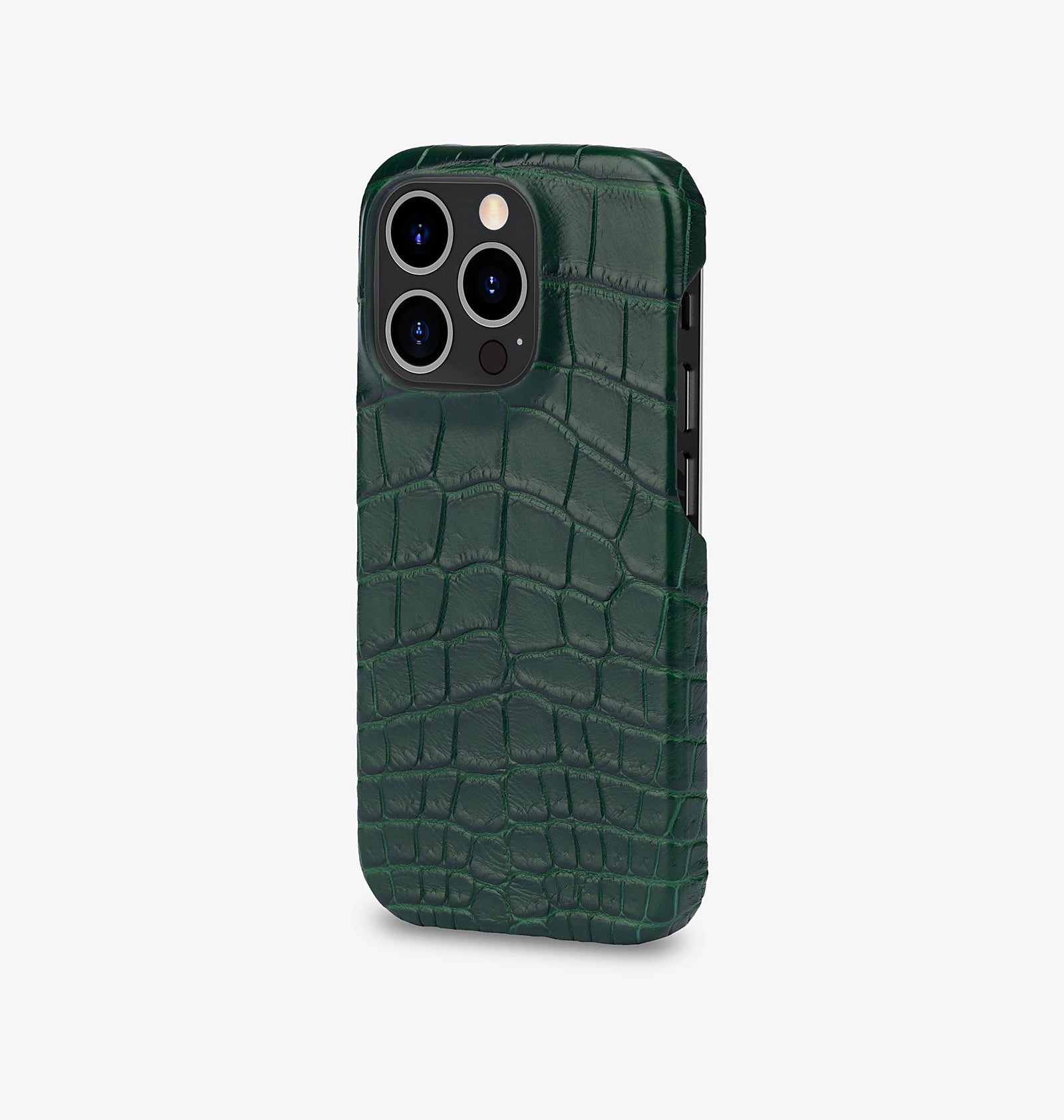 iPhone 14 — Crocodile — Dark Green — View image 2