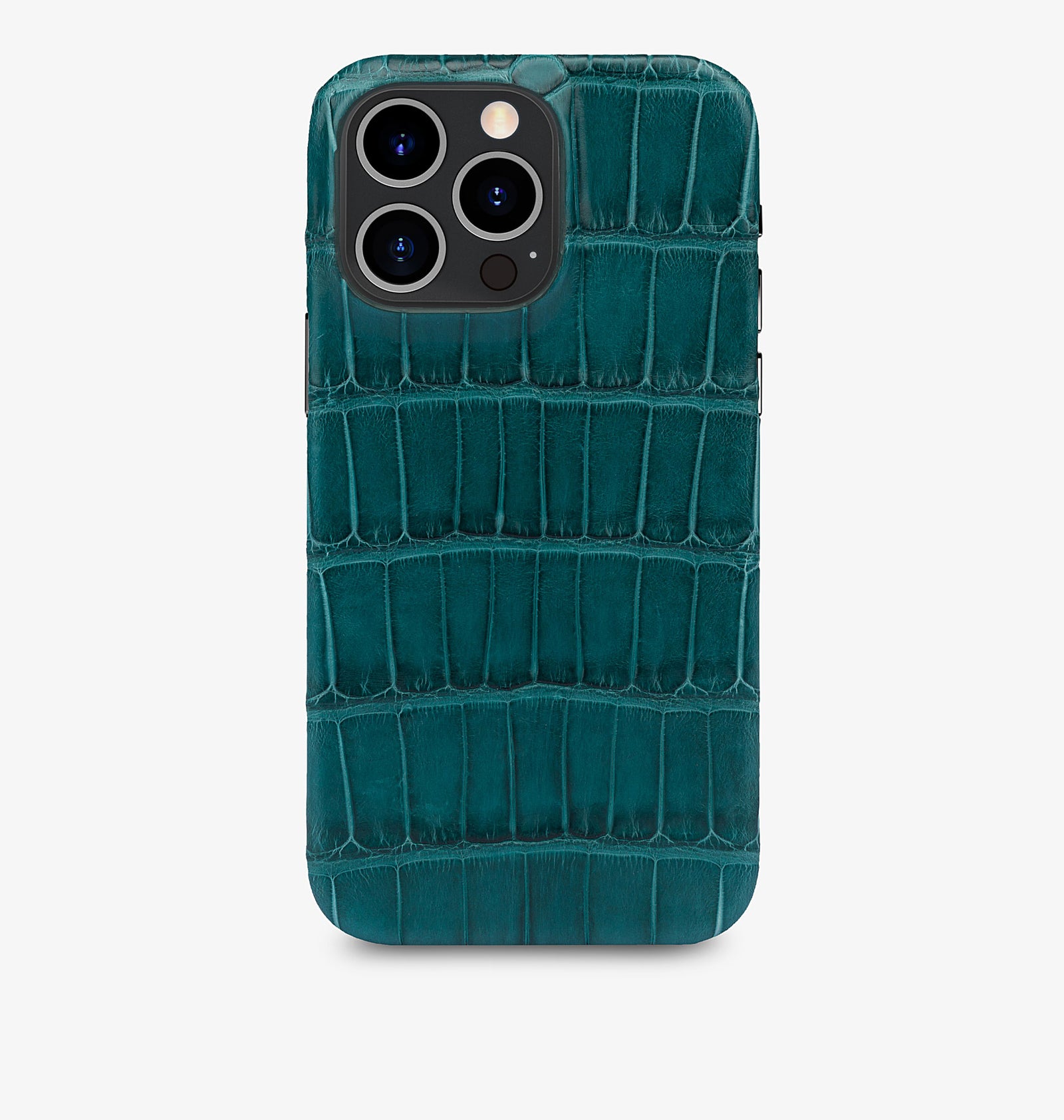 iPhone 14 Pro Max — Crocodile — Vert pétrole foncé — Voir l’image 1