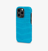 iPhone 14 Pro — Crocodile — Aqua Blue — View image 2