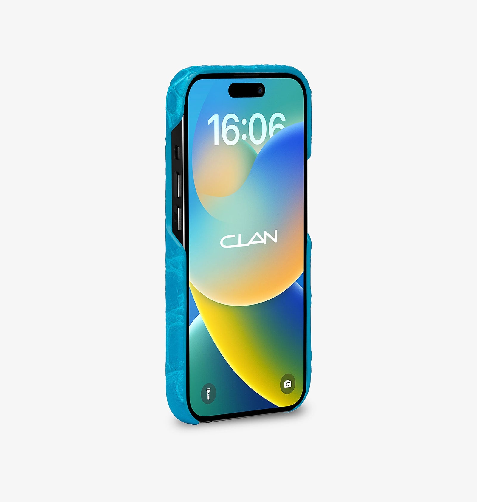 iPhone 13 Pro — Crocodile — Aqua Blue — View image 3