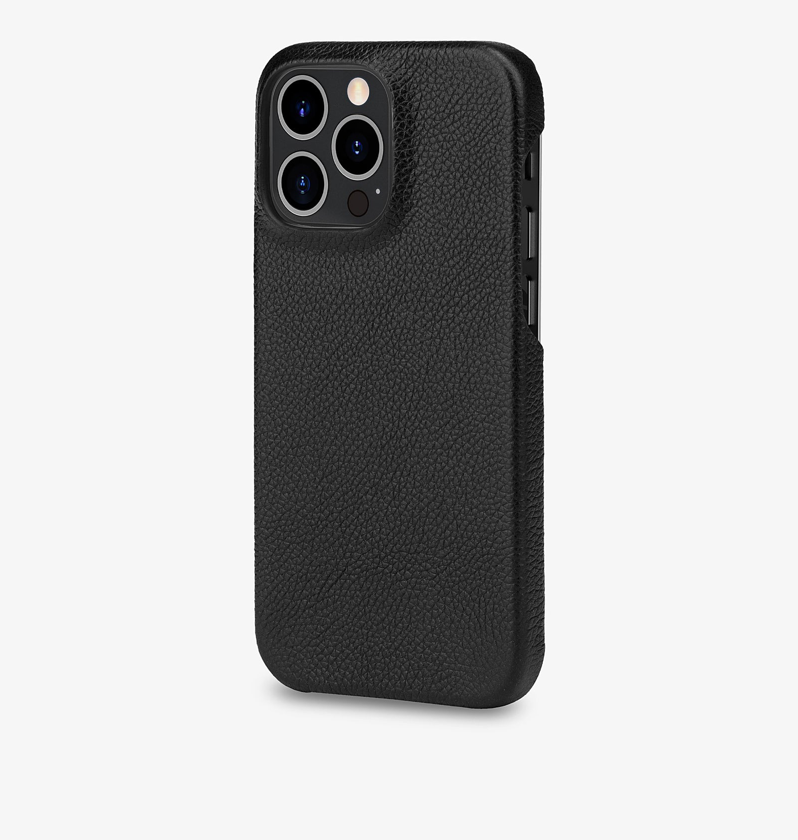 iPhone 14 Pro Max — Calfskin — Black — View image 2