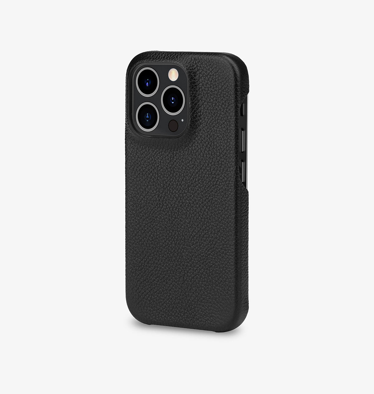 iPhone 13 Pro — Calfskin — Black — View image 2