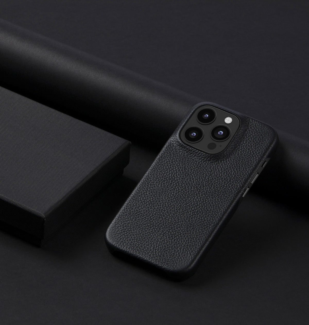 iPhone 13 Pro — Calfskin — Black — View image 5