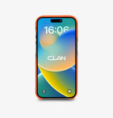 iPhone 14 — Calfskin — Orange — View image 4